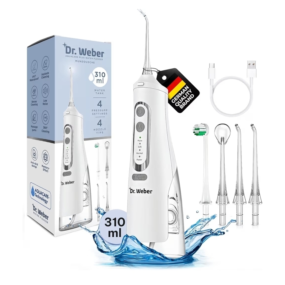 NEW Dr. Weber Aquacare Water Flosser NEW